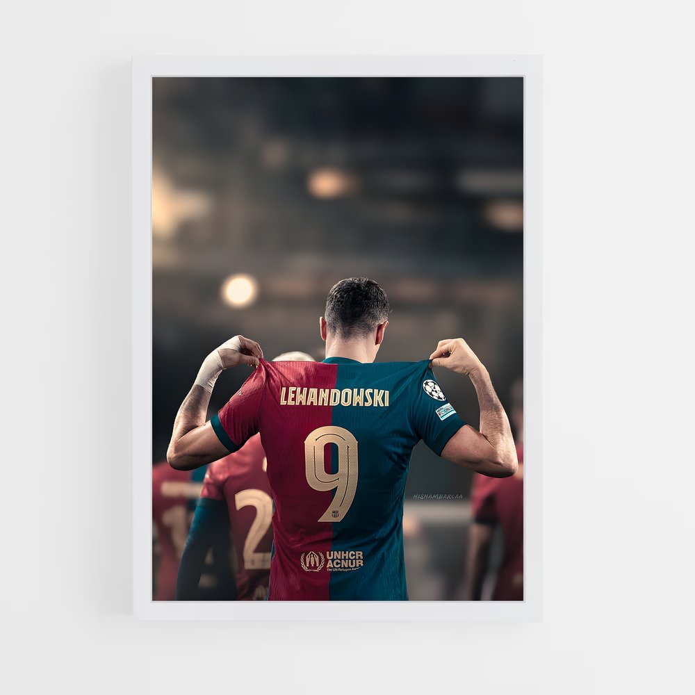 Poster Robert lewandowski (vue 3)